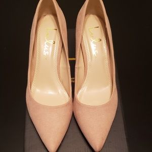 Cassidy Mauve Suede Heels